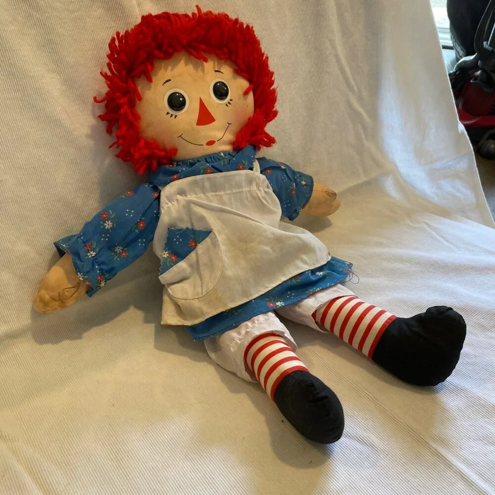 Vintage‎ Raggedy Ann Doll 20
